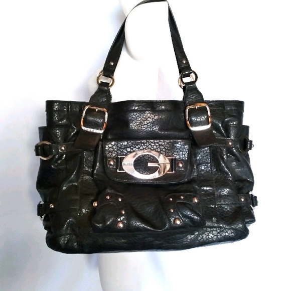 Guess Bags Guess Leather Shoulder Bag Poshmark